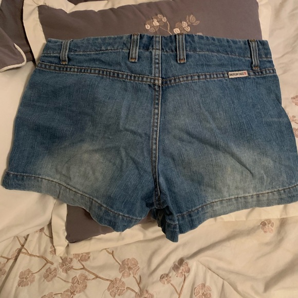 Blue jean shorts - Picture 3 of 4